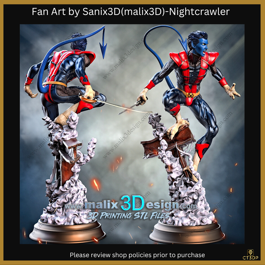 Fan Art Nightcrawler (Kurt Wagner)