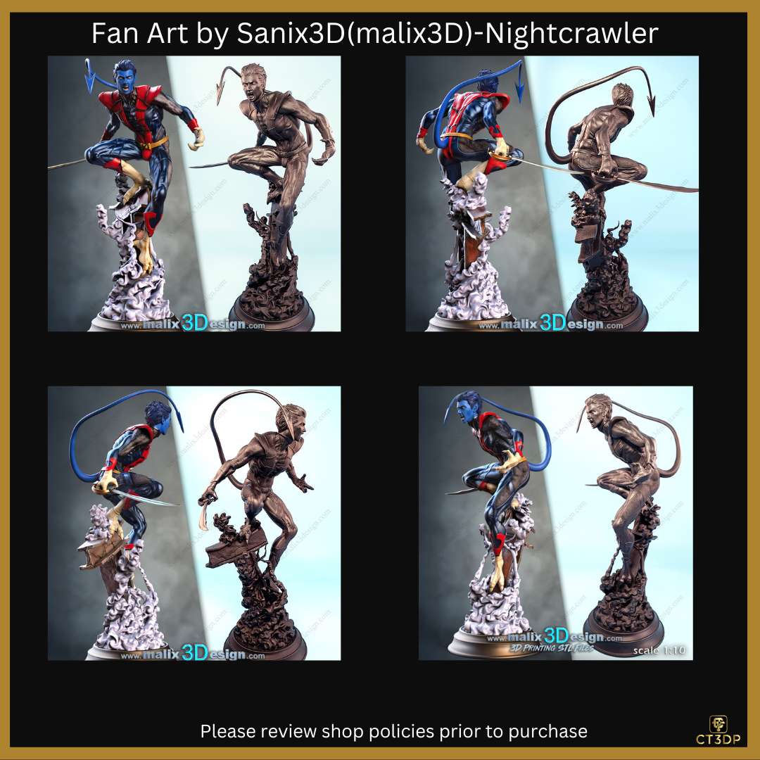 Fan Art Nightcrawler (Kurt Wagner)