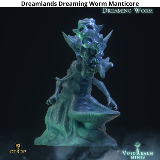 Dreamlands Dreaming Worm by Voidrealm Minis