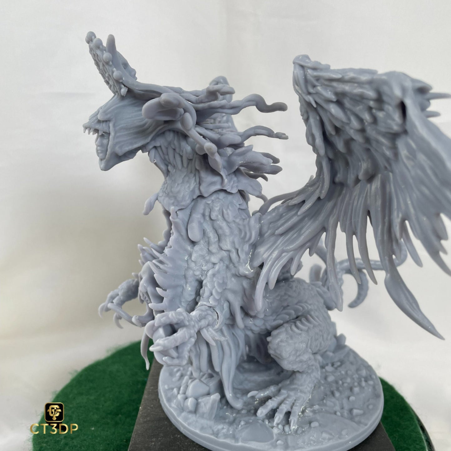 Ish'Vak from Dreamlands - Dragon of Eternal Nightmare by Voidrealms Minis