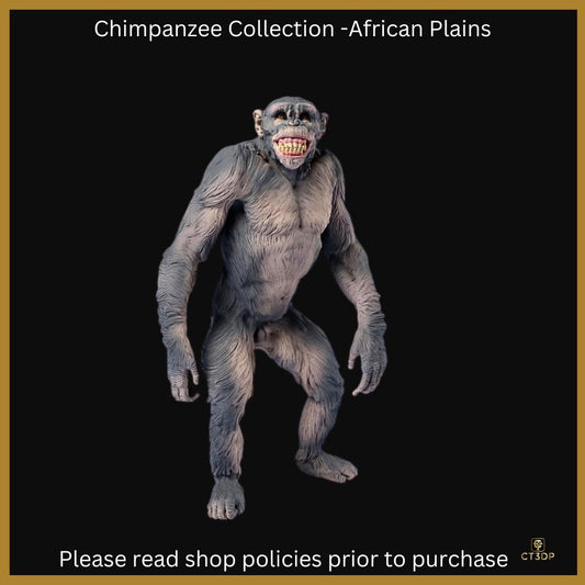 Africa Jungle and Plains Collection - Chimpanzees by Animal Den Miniatures