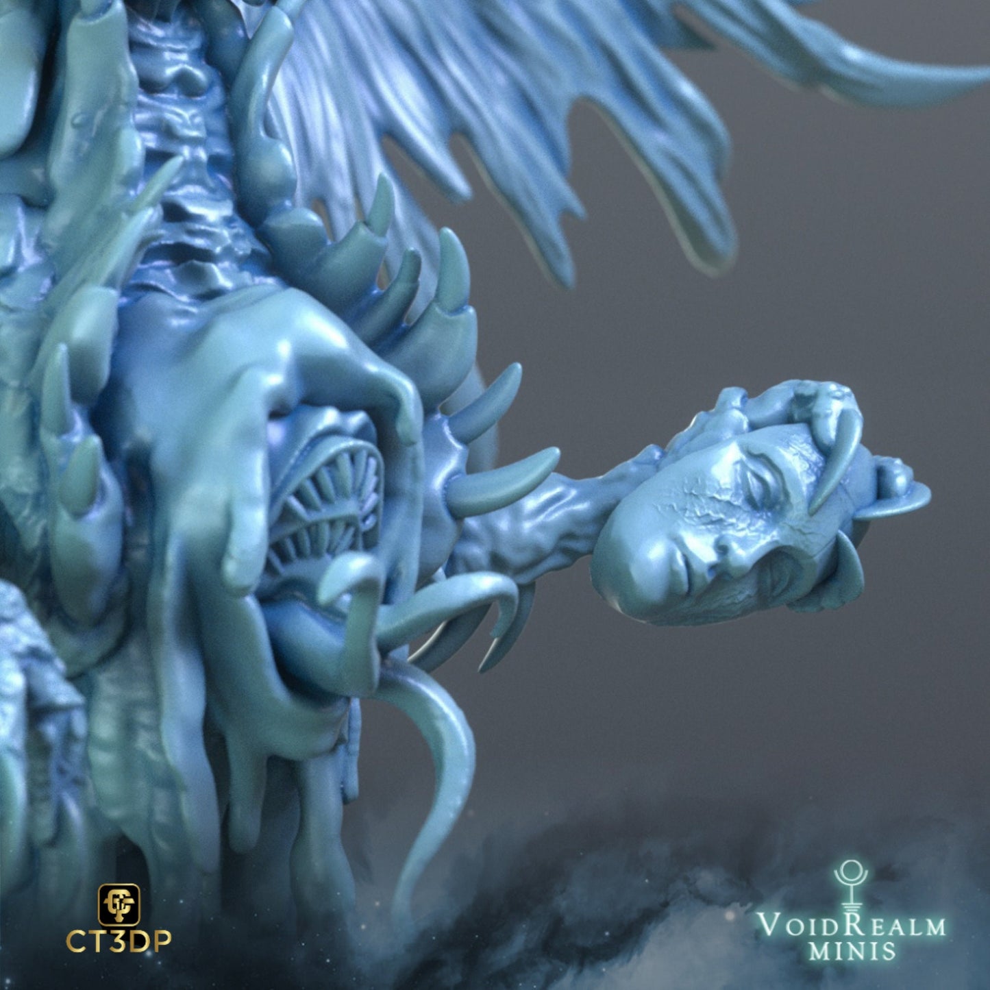 Ish'Vak from Dreamlands - Dragon of Eternal Nightmare by Voidrealms Minis