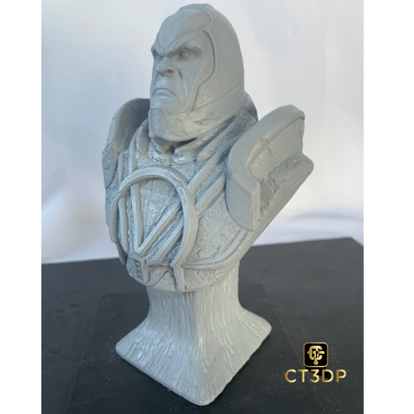 Darkseid Bust with Stand by HEX3D