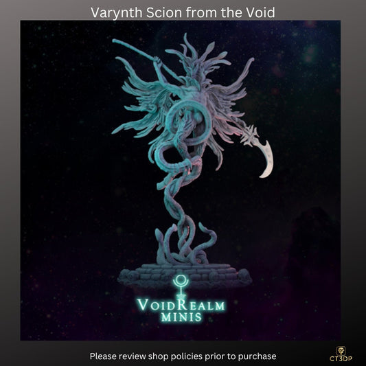 Varynth : Scion of the Void by Voidrealm Minis -TTRPG-RPG-Role play