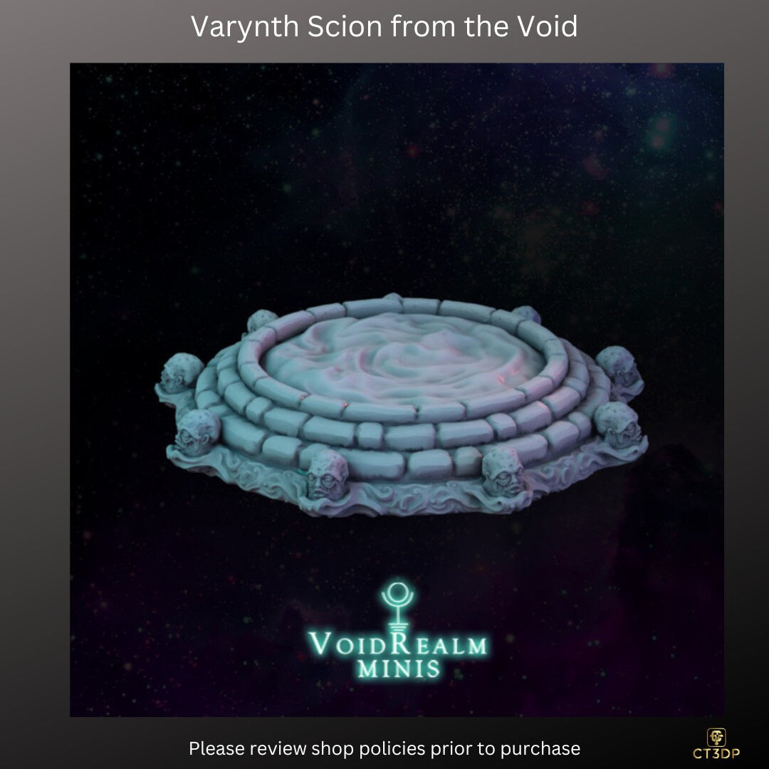 Varynth : Scion of the Void by Voidrealm Minis -TTRPG-RPG-Role play