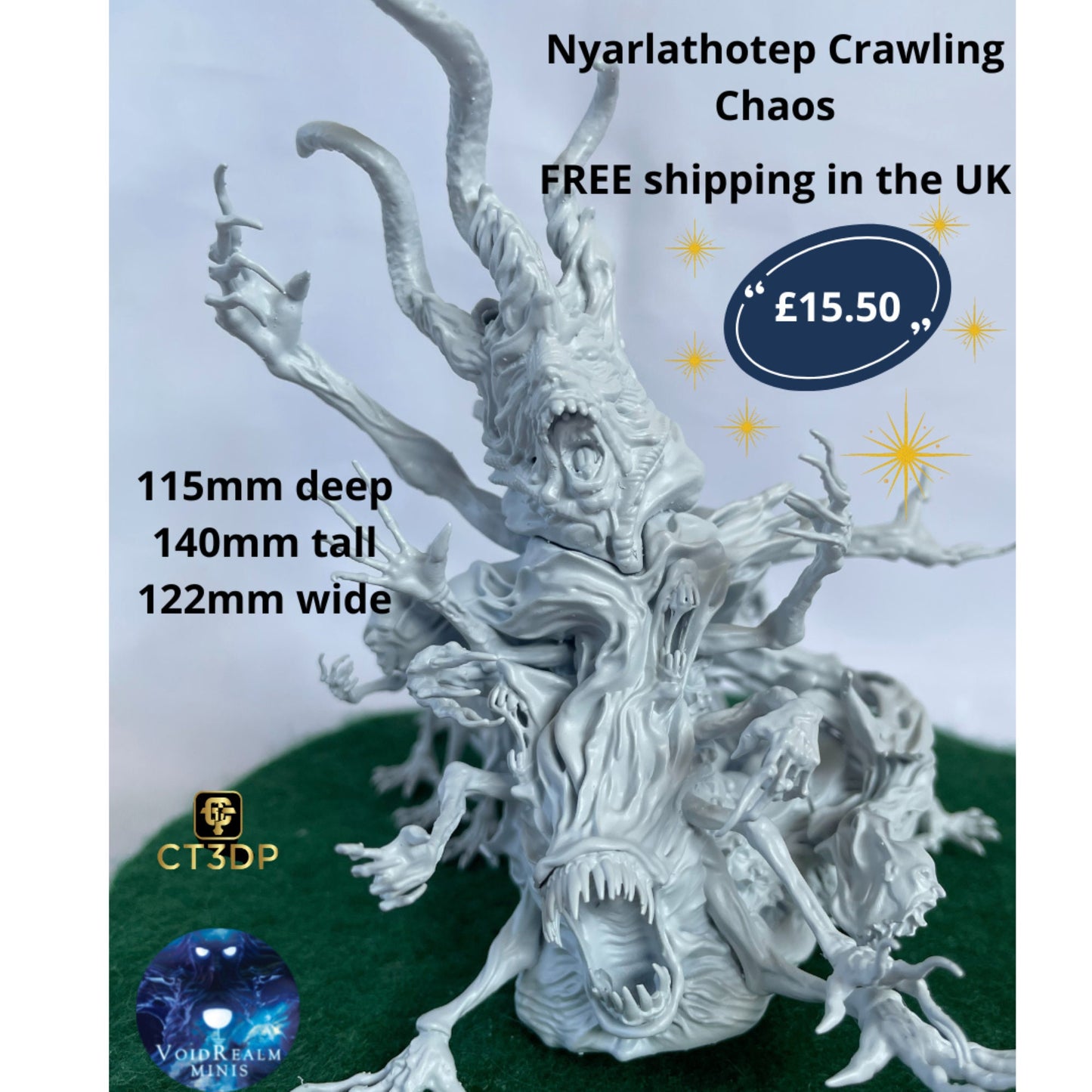 Dreamlands Nyarlathotep Crawling Chaos- TTRPG-DnD-Tabletop- VoidRealm minis