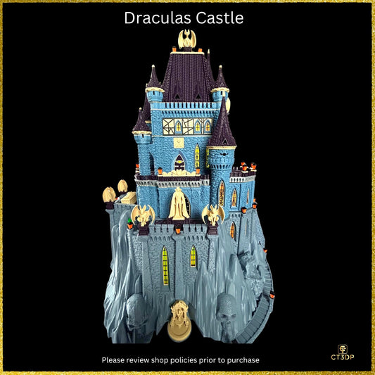 Dracula Castle has arrived- a detailed model epitomizing Lord Dracula